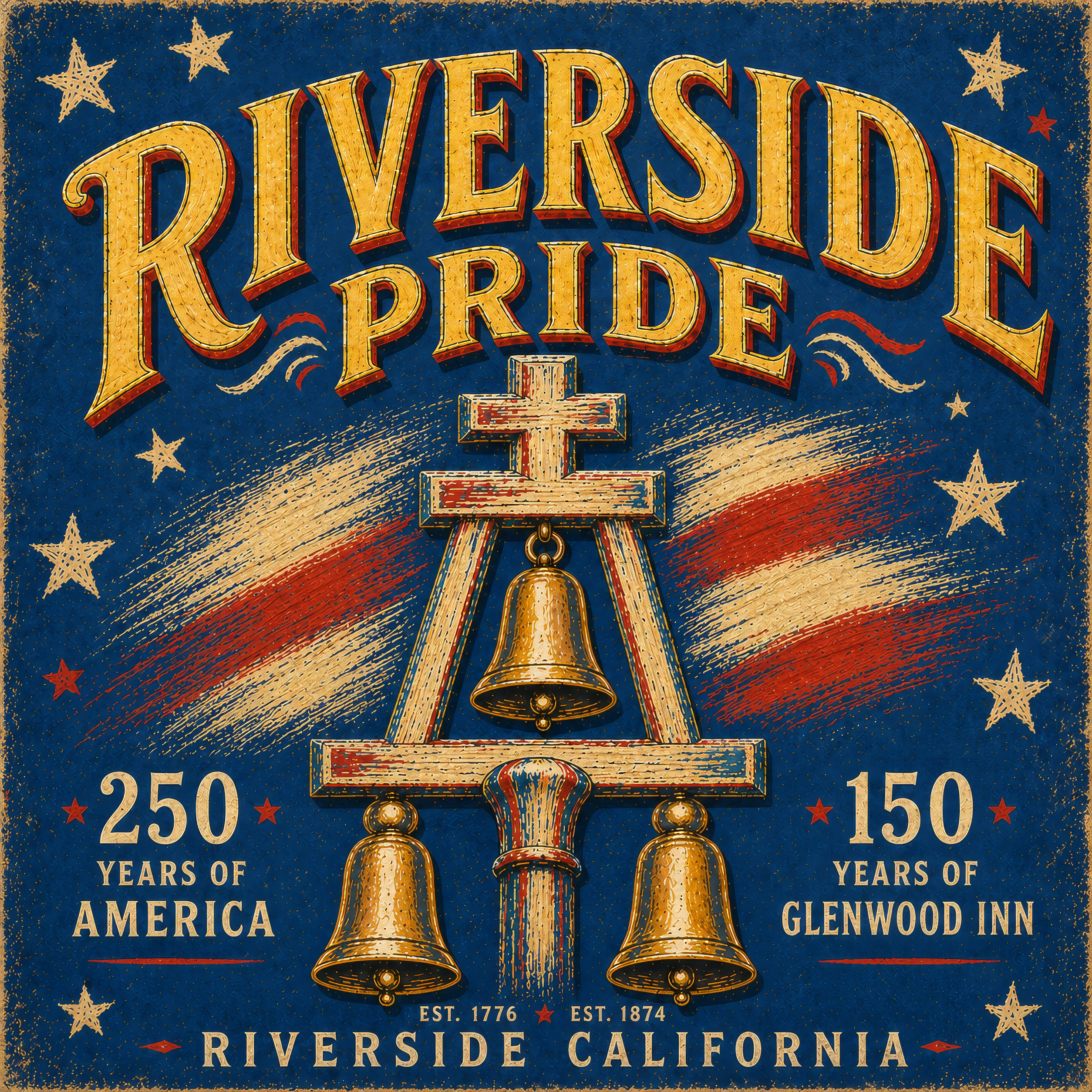 Riverside Pride Label T-Shirt